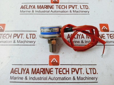 Mayekawa Kh14-s34 Pressure Transducer Assembly 4 - 20Ma Dc/24V - Used Mayekawa Kh14-s34 Pressure Transducer Assembly 4 - 20Ma Dc/24V - Used