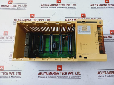 Mitsubishi Kakoki E-01B-4130 Power Supply 5 Slot Rack Module Ac110V / 100V - Used Mitsubishi Kakoki E-01B-4130 Power Supply 5 Slot Rack Module Ac110V / 100V - Used