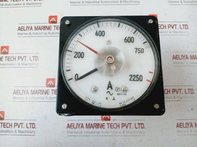 Toyo Keiki Avf-12E Ammeter Meter 0-2000 Range - Used Toyo Keiki Avf-12E Ammeter Meter 0-2000 Range - Used