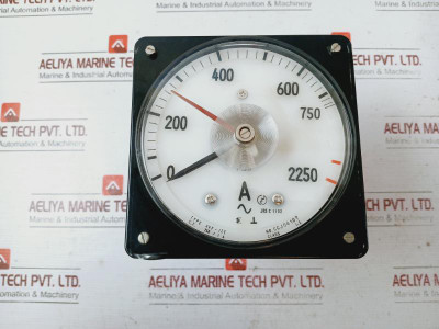 Toyo Keiki Avf-12E Ammeter Meter 0-2250 Range