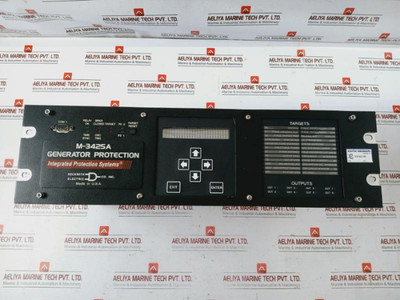 Beckwith Electric M-3425A Generator Protection Relay 60-140Vac, 50/60Hz - Used Beckwith Electric M-3425A Generator Protection Relay 60-140Vac, 50/60Hz - Used