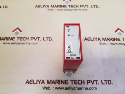 PR Electronics 2204 Isolation Amplifier x2 - Supply 24VDC PR Electronics 2204 Isolation Amplifier x2 - Supply 24VDC