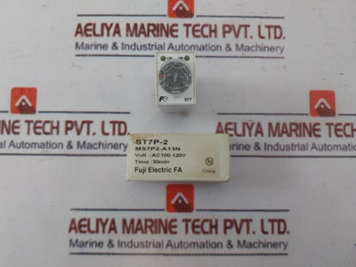 Fuji Electric St7P-2 Compact Accurate Super Timer Relay Module Ms7P2-a13N - New