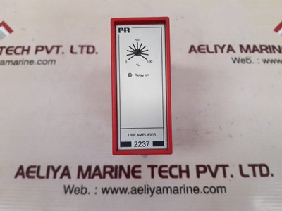 Pr Electronics 2237 B2A Trip Amplifier - 24V Supply - 4...20mA Input Pr Electronics 2237 B2A Trip Amplifier - 24V Supply - 4...20mA Input
