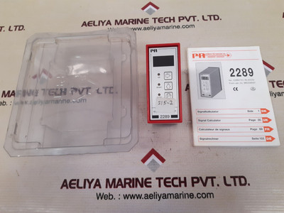 PR Electronics 2289 Signal Calculator 24V Weight 270gm