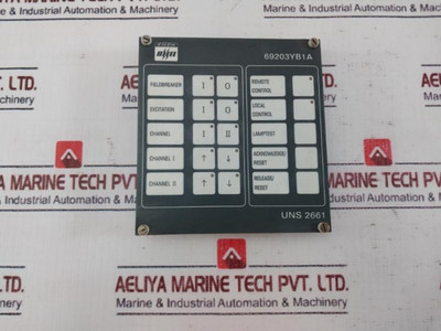 Bhel Uns 2661 Control Panel Printed Circuit Board - Used Bhel Uns 2661 Control Panel Printed Circuit Board - Used