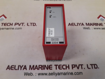 Pr Electronics 2204X2 Isolation Amplifier Module 2204S102 Pr Electronics 2204X2 Isolation Amplifier Module 2204S102