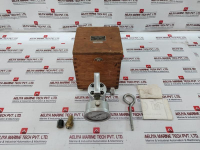 Nagano Keiki Seisakusho Mt31 Maximum Pressure Indicator 3024632 0-200 Kgf/Cm2 - Used