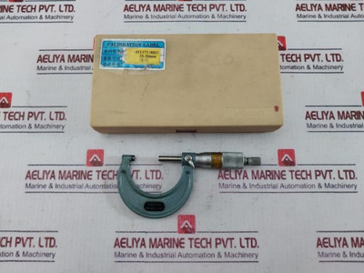 Mitutoyo Outside Micrometer 25-50Mm 0.01Mm 0-45 - Used Mitutoyo Outside Micrometer 25-50Mm 0.01Mm 0-45 - Used