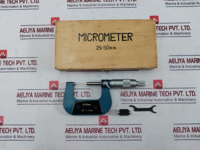 42785 Outside Micrometer 0.01Mm 25-50Mm - New 42785 Outside Micrometer 0.01Mm 25-50Mm - New