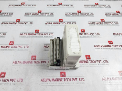 Abb 3Bse013234R1 Extended Module Termination Unit W/ 3Bse008516R1 Analog Input - Used