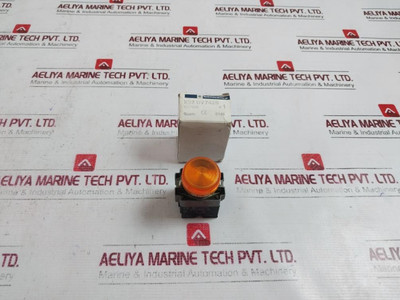 Telemecanique Xb2-bv7.28 Signalling Indicator Led Orange, 28V - Used Telemecanique Xb2-bv7.28 Signalling Indicator Led Orange, 28V - Used