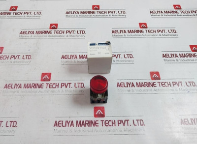 Telemecanique Xb2-bv7.28 Signalling Indicator Led Red, 28V - New Telemecanique Xb2-bv7.28 Signalling Indicator Led Red, 28V - New