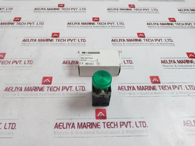Telemecanique Xb2-bv1213 Led Round Green Pilot Light 24V 061087 - New