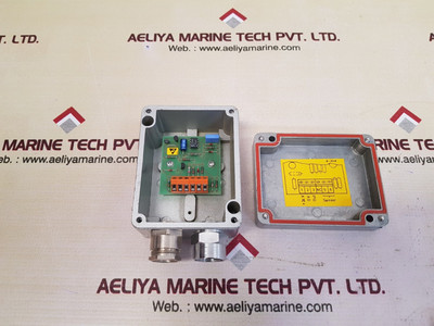 Autronica gv-1 thermocouple amplifier - type gv-1 - no. 1370