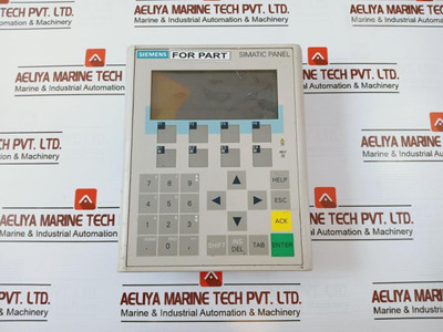 Siemens 6Av6 641-0Ca01-0Ax1 Operator Panel Dc 24V/0.35A Max (Not Working) - For Parts Only Siemens 6Av6 641-0Ca01-0Ax1 Operator Panel Dc 24V/0.35A Max (Not Working) - For Parts Only
