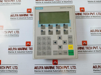 Siemens 6Av6 641-0Ca01-0Ax1 Operator Panel Dc 24V/0.35A Max - Used Siemens 6Av6 641-0Ca01-0Ax1 Operator Panel Dc 24V/0.35A Max - Used