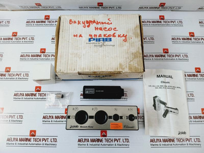 Piab M100B6-dn Vacuum Pump P(Opt) 0.4-0.6Mpa 58-87Psi W/ F+R 105-106-110-111 Set - New