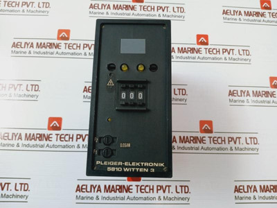 Pleiger-elektronik 5810 Witten 3 Controller 366-d, 220Vac, 50-60Hz - Used Pleiger-elektronik 5810 Witten 3 Controller 366-d, 220Vac, 50-60Hz - Used