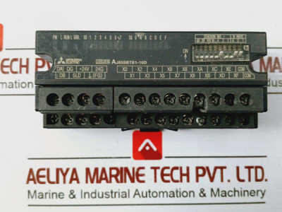 Mitsubishi Electric Aj65Sbtb1-16D Melsec Cc-link Input Unit 24Vdc 7Ma Class 2 - Used