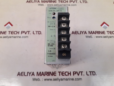 Tdk eak24-2r1g power supply 100-115v~ 50-60hz - 24v---2.1a