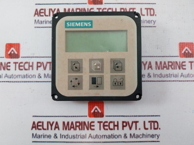 Siemens Ew10229Yly Operator Interface Keypad Control Module - Used Siemens Ew10229Yly Operator Interface Keypad Control Module - Used