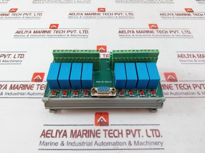 Wago Rm8-2C-d9/V2 Relay Board 24Vdc Coil 5A 250Vac 5A 30Vdc - Used Wago Rm8-2C-d9/V2 Relay Board 24Vdc Coil 5A 250Vac 5A 30Vdc - Used