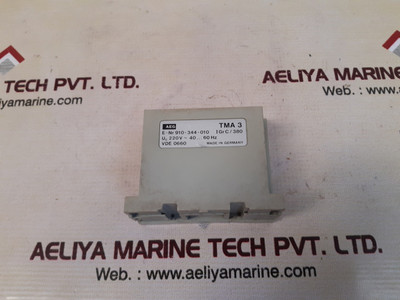 Aeg tma 3 relay 910-344-010 e-nr igrc uc 220v~40...60hz