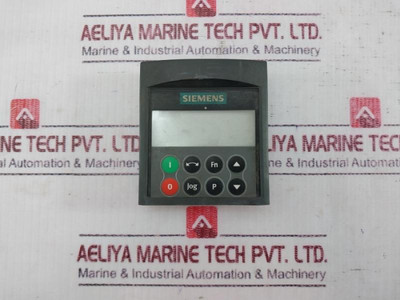 Siemens 6Se6400-0Bp00-0Aa0 Micromaster 4 Basic Operator Panel - Used Siemens 6Se6400-0Bp00-0Aa0 Micromaster 4 Basic Operator Panel - Used