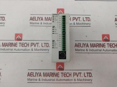 Delta Dvp02Lc-sl Programmable Logic Controller 24Vdc 3W I/O 1Mv/V 2Mv/V 6Mv/V - Used Delta Dvp02Lc-sl Programmable Logic Controller 24Vdc 3W I/O 1Mv/V 2Mv/V 6Mv/V - Used