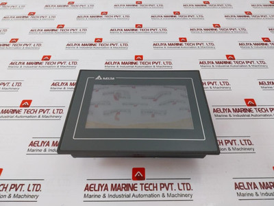 Delta Dop-107Ev Touch Panel Human Machine Interface Dc 24V Class 2 - Used