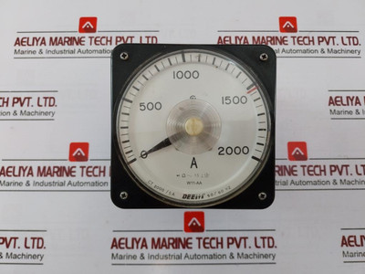 Deesys W11-aa Current Meter 0-2000A 50/60Hz Ksc1303 - Used Deesys W11-aa Current Meter 0-2000A 50/60Hz Ksc1303 - Used