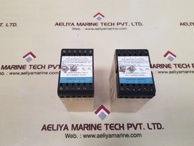 Elcon instruments mb4/4/20+20+ mb series-intrinsic safety multi barrier system - Used