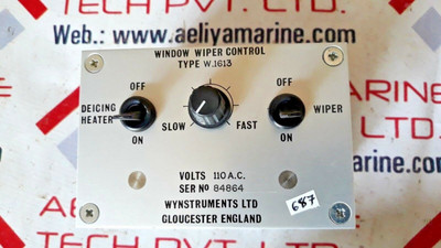 Wynstruments w.1613 window wiper control 110v - New Wynstruments w.1613 window wiper control 110v - New