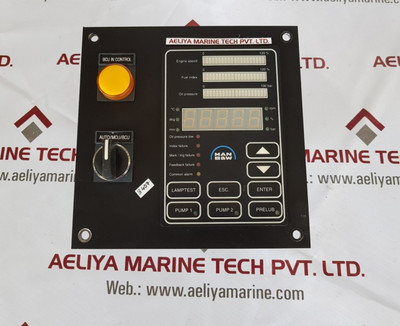 Man b&w 3171197-4 HMI panel module - Used