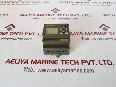 Siemens 6Ed1 052-1Fb00-0Ba6 Logic Module 4Xrelay/10A - Used Siemens 6Ed1 052-1Fb00-0Ba6 Logic Module 4Xrelay/10A - Used