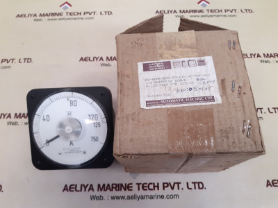 Ae M2-ammeters-sq-110 Ac-amp-1A Ac Ammeter 0-125/750A Ctr 125/1A