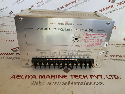 Nishishiba Vzrab-1S(Pt) Automatic Voltage Regulator 450V Nishishiba Vzrab-1S(Pt) Automatic Voltage Regulator 450V