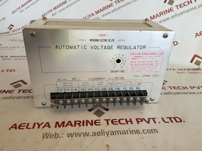 Nishishiba Vzrab-1S(P) Automatic Voltage Regulator Nishishiba Vzrab-1S(P) Automatic Voltage Regulator