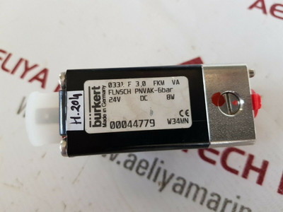 Burkert 0331 f 3.0 fkm va solenoid valve 00044779 - New Burkert 0331 f 3.0 fkm va solenoid valve 00044779 - New