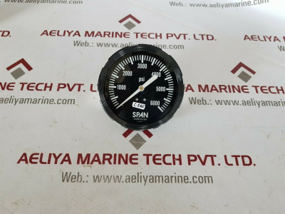 Span 03-4269-t Pressure Gauge