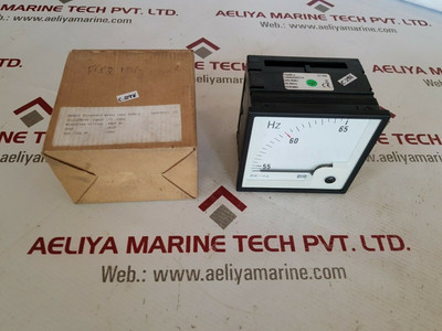 Deif fq96-x single frequency meter 340-506v 55-65hz - New Deif fq96-x single frequency meter 340-506v 55-65hz - New