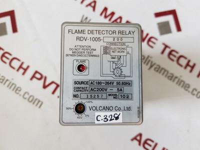 volcano rdv-1005-200 flame detector relay - New volcano rdv-1005-200 flame detector relay - New