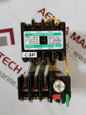 Anam PAK-6at-3 magnetic starter - New Anam PAK-6at-3 magnetic starter - New