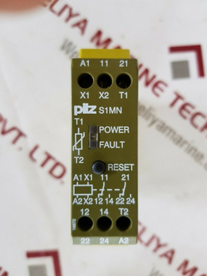 Pilz Safety Relay 120Vac Pnoz X9 7S20 Motor Protection Relay - New