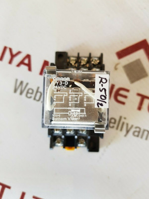 Omron ly3-d 24vdc relay socket - New Omron ly3-d 24vdc relay socket - New