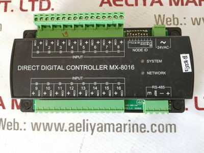 Direct digital controller mx-8016 24vac - Used Direct digital controller mx-8016 24vac - Used
