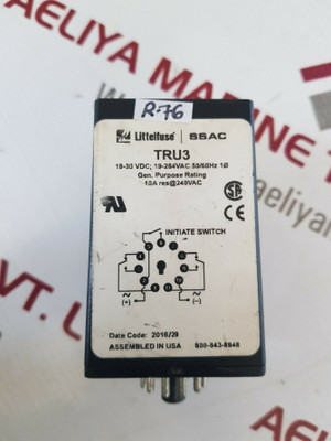 Littelfuse tru3 ssac universal time delay relay - Used