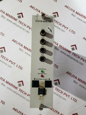 Bently Nevada 3300/03 System Monitor 3300/03-01-00