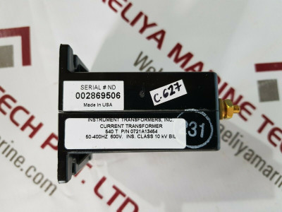 Instrument transformer 0721a13454 current transformer 
